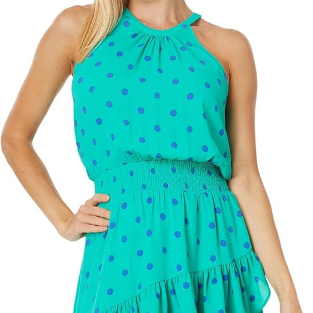 Lilly Pulitzer NWT Pamelyn Botanical Green Hotter Spot Dress SZ 12 - Picture 1 of 6